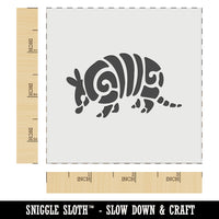 Southwestern Style Tribal Armadillo Wall Cookie DIY Craft Reusable Stencil