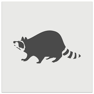 Wandering Raccoon Trash Panda Wall Cookie DIY Craft Reusable Stencil