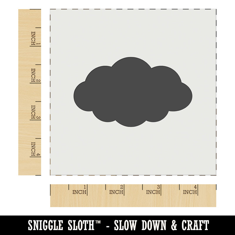 Cloud Solid Wall Cookie DIY Craft Reusable Stencil
