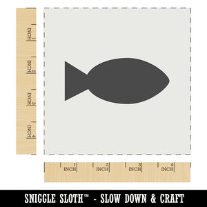 Fish Solid Wall Cookie DIY Craft Reusable Stencil