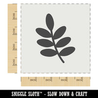 Leaf Branch Solid Wall Cookie DIY Craft Reusable Stencil