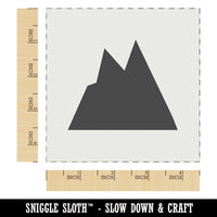 Mountains Jagged Wall Cookie DIY Craft Reusable Stencil