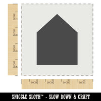 Simple House Solid Wall Cookie DIY Craft Reusable Stencil