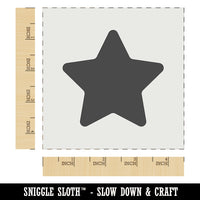 Star Curved Points Wall Cookie DIY Craft Reusable Stencil