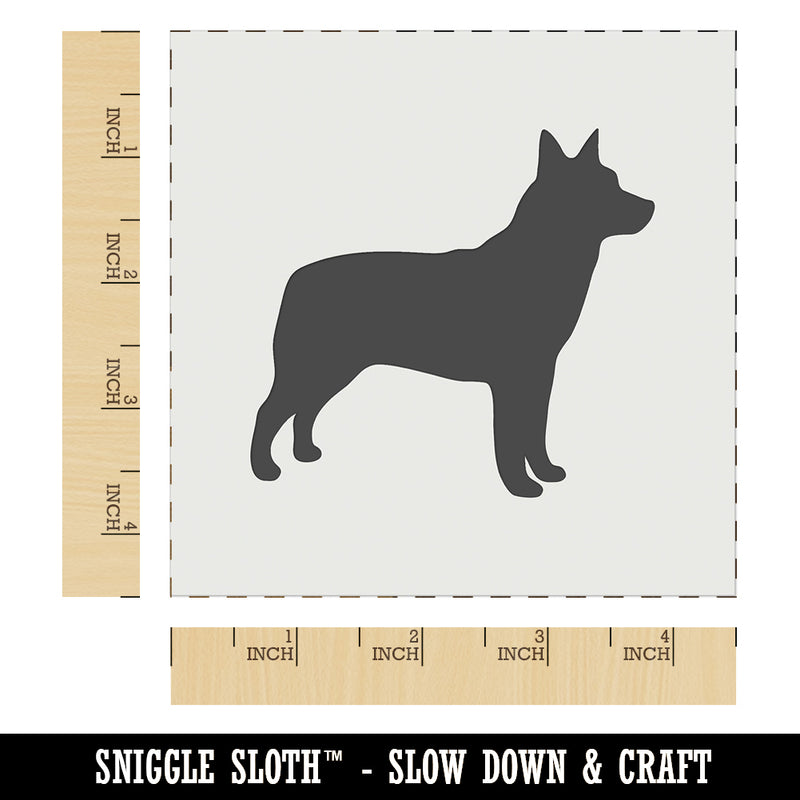 Australian Cattle Dog Solid Wall Cookie DIY Craft Reusable Stencil