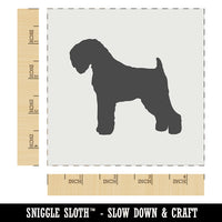 Black Russian Terrier Chornyi Dog Solid Wall Cookie DIY Craft Reusable Stencil