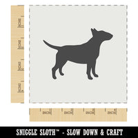 Bull Terrier Dog Solid Wall Cookie DIY Craft Reusable Stencil