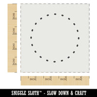 Dotted Circle Outline Wall Cookie DIY Craft Reusable Stencil