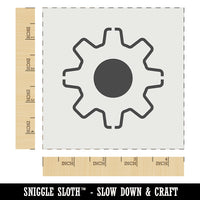 Gear Outline Wall Cookie DIY Craft Reusable Stencil