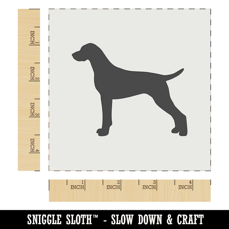 German Shorthaired Pointer Dog Solid Wall Cookie DIY Craft Reusable Stencil