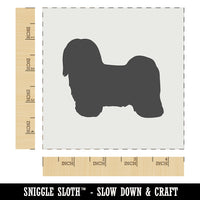 Havanese Dog Solid Wall Cookie DIY Craft Reusable Stencil