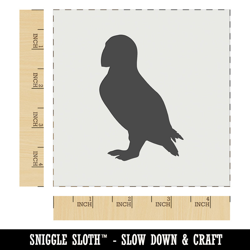 Puffin Bird Solid Wall Cookie DIY Craft Reusable Stencil