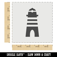 Lighthouse Striped Wall Cookie DIY Craft Reusable Stencil