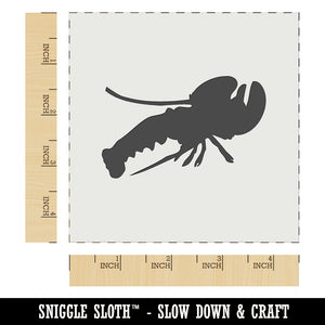 Lobster Solid Wall Cookie DIY Craft Reusable Stencil