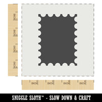 Postage Stamp Border Wall Cookie DIY Craft Reusable Stencil