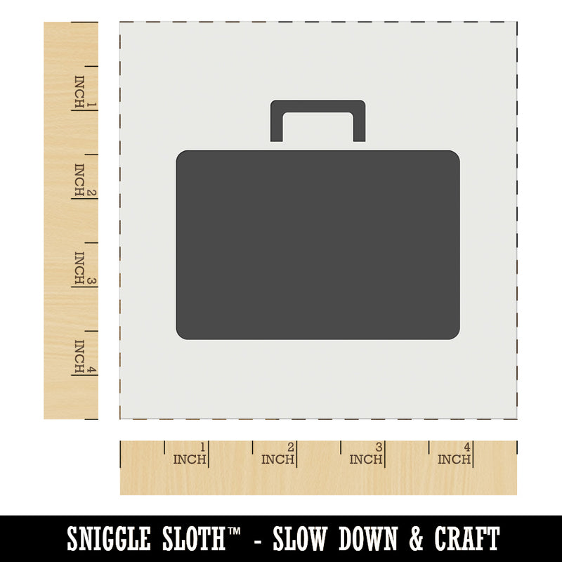 Suitcase Travel Solid Wall Cookie DIY Craft Reusable Stencil