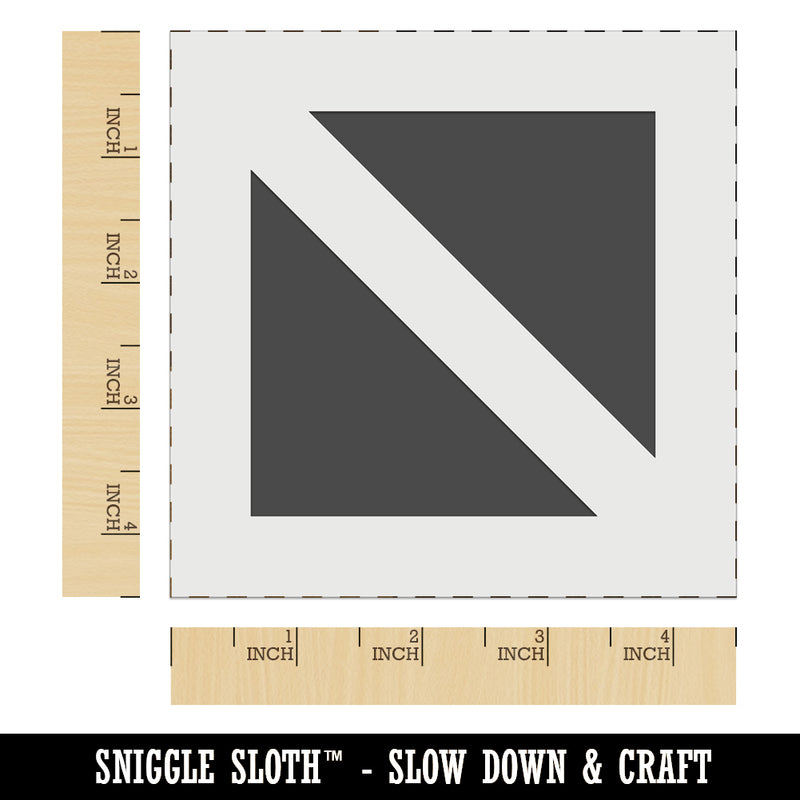 Diver Down Scuba Diving Flag Wall Cookie DIY Craft Reusable Stencil