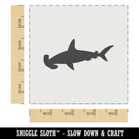 Hammerhead Shark Solid Wall Cookie DIY Craft Reusable Stencil