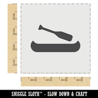 Canoe Doodle Wall Cookie DIY Craft Reusable Stencil