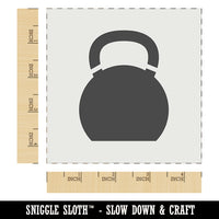 Kettlebell Weight Solid Wall Cookie DIY Craft Reusable Stencil