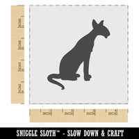 Siamese Cat Solid Wall Cookie DIY Craft Reusable Stencil