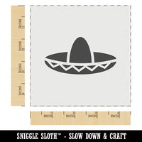Sombrero Mexico Mexican Fiesta Hat Wall Cookie DIY Craft Reusable Stencil