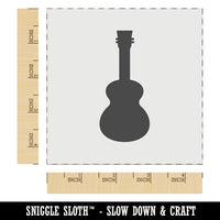 Ukulele Solid Wall Cookie DIY Craft Reusable Stencil