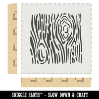 Wood Grain Wall Cookie DIY Craft Reusable Stencil