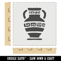 Ancient Greek Pottery Vase Wall Cookie DIY Craft Reusable Stencil