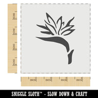 Bird of Paradise Tropical Flower Flora Wall Cookie DIY Craft Reusable Stencil