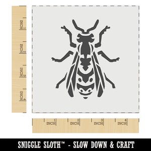 Hornet Wasp Yellow Jacket Winged Insect Bug Wall Cookie DIY Craft Reusable Stencil