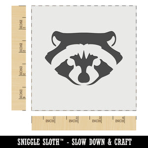 Raccoon Trash Panda Head Wall Cookie DIY Craft Reusable Stencil