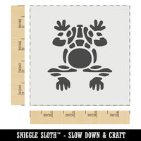 Southwestern Style Tribal Frog Toad Wall Cookie DIY Craft Reusable Stencil