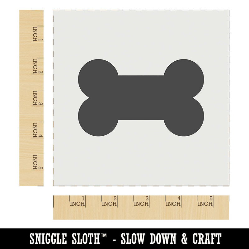 Dog Bone Wall Cookie DIY Craft Reusable Stencil