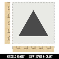 Triangle Solid Wall Cookie DIY Craft Reusable Stencil