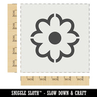 Flower Outline Wall Cookie DIY Craft Reusable Stencil