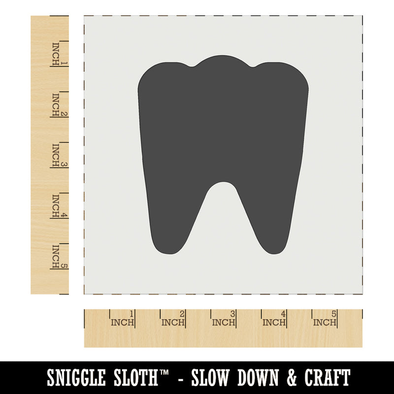 Tooth Dentist Wall Cookie DIY Craft Reusable Stencil