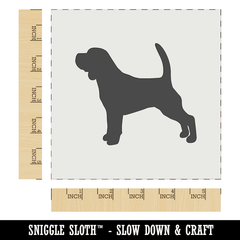 Beagle Dog Solid Wall Cookie DIY Craft Reusable Stencil