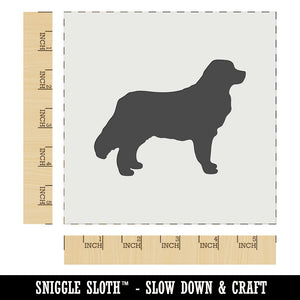 Bernese Mountain Dog Solid Wall Cookie DIY Craft Reusable Stencil
