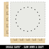 Dotted Circle Outline Wall Cookie DIY Craft Reusable Stencil