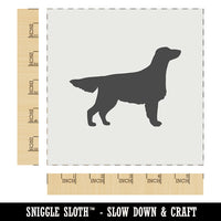 Flat-Coated Retriever Dog Solid Wall Cookie DIY Craft Reusable Stencil