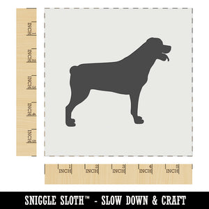Rottweiler Dog Solid Wall Cookie DIY Craft Reusable Stencil