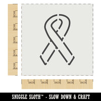 Awareness Ribbon Outline Wall Cookie DIY Craft Reusable Stencil