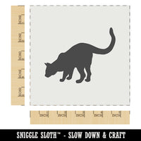 Curious Cat Solid Wall Cookie DIY Craft Reusable Stencil