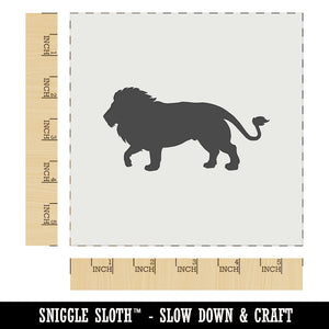 Lion Solid Wall Cookie DIY Craft Reusable Stencil