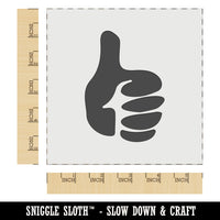 Thumbs Up Down Wall Cookie DIY Craft Reusable Stencil