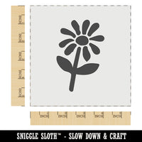 Daisy Flower Sketch Wall Cookie DIY Craft Reusable Stencil