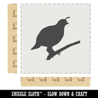 Quail Bird Solid Wall Cookie DIY Craft Reusable Stencil