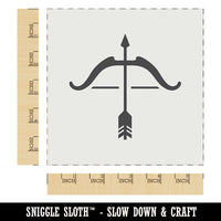 Archery Bow and Arrow Wall Cookie DIY Craft Reusable Stencil