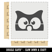 Peeking Owl Wall Cookie DIY Craft Reusable Stencil